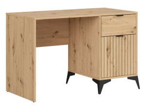 Lamea radni sto 120 cm sa vratima i ladicom, hrast artisan