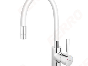 Slavina Zumba za sudoper lučna bijela