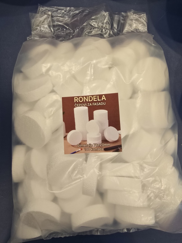 Rondele fasadni cepovi stiropor fasada stiropol fasadu rondela