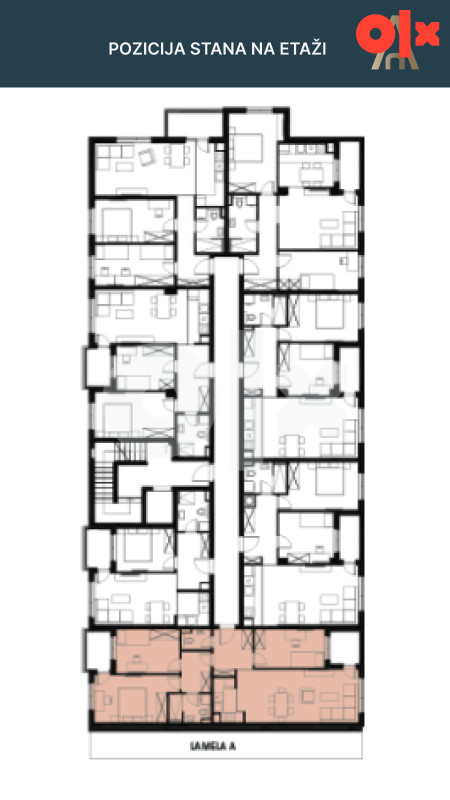 Stan sa 3 spavaće sobe-77m2, Banja Luka 3