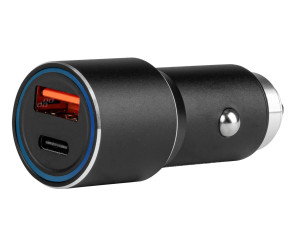 Auto upaljac punjac 38W 12-24V USB-C i USB-A AMIO 038785