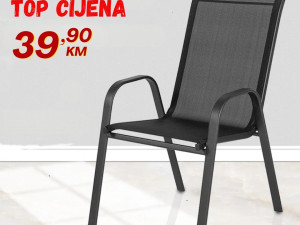 Vrtna stolica metalna