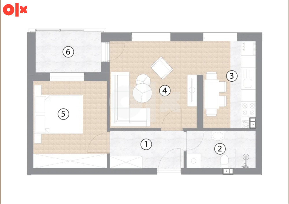BORIK STANOVI OD 43M2 DO 65M2