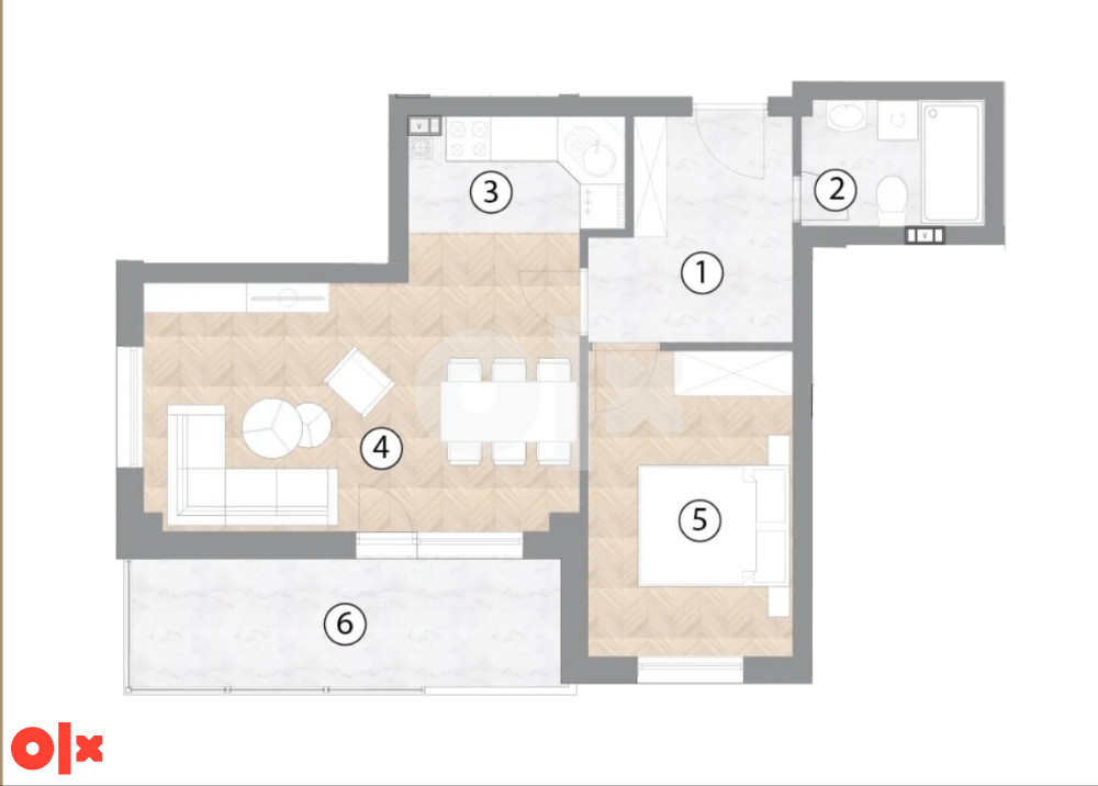 BORIK STANOVI OD 43M2 DO 65M2 7