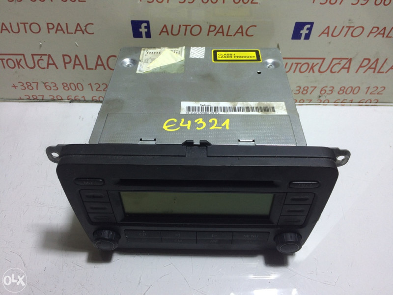 Radio CD VW GOLF 5 1K0035186J E4321