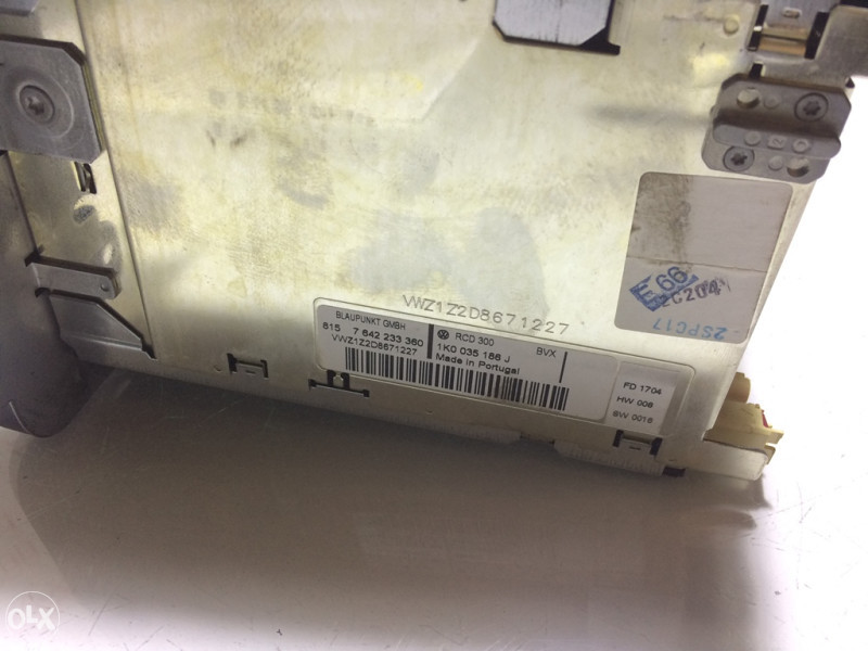 Radio CD VW GOLF 5 1K0035186J E4321