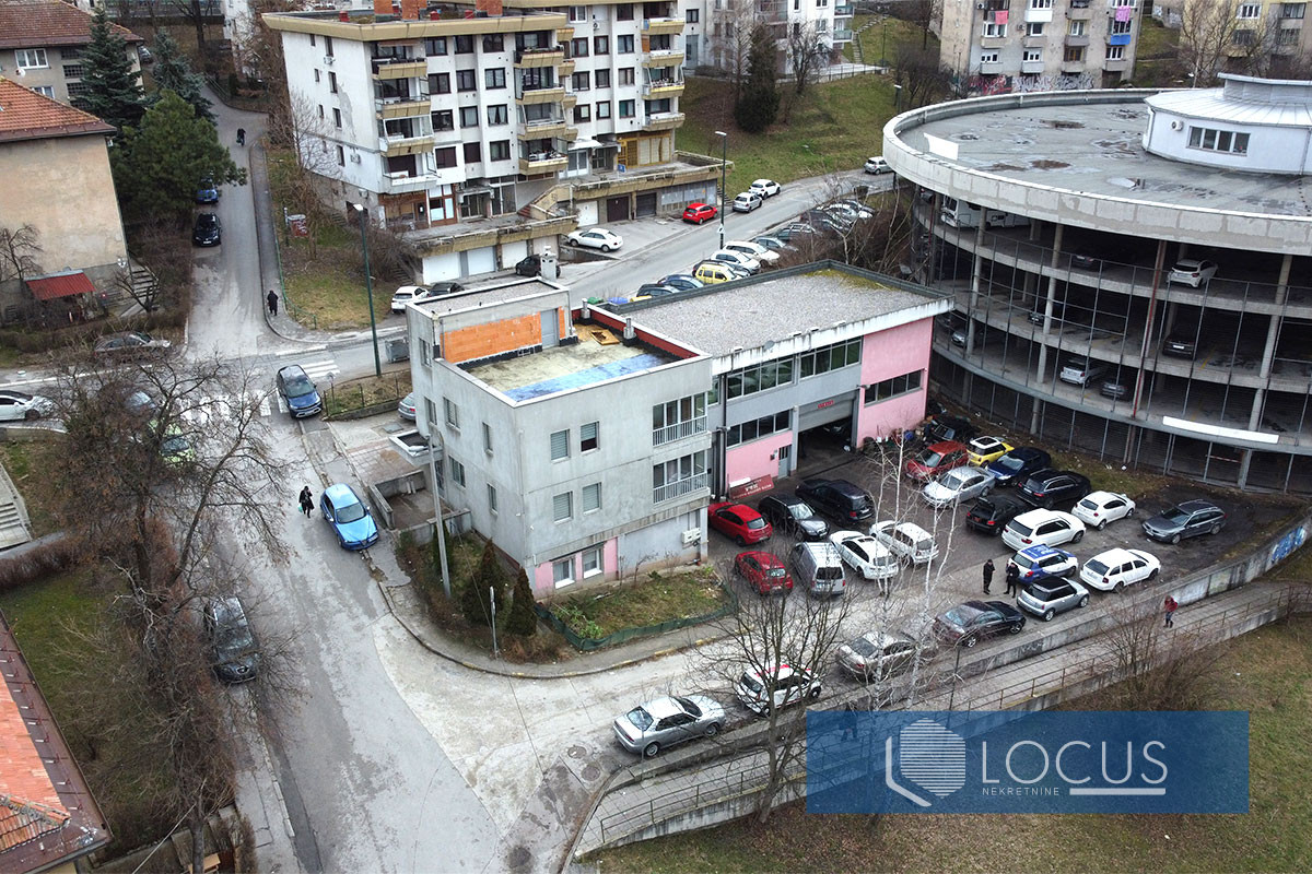 LOCUS: Stambeno poslovni objekat, Koševsko brdo, Centar 3
