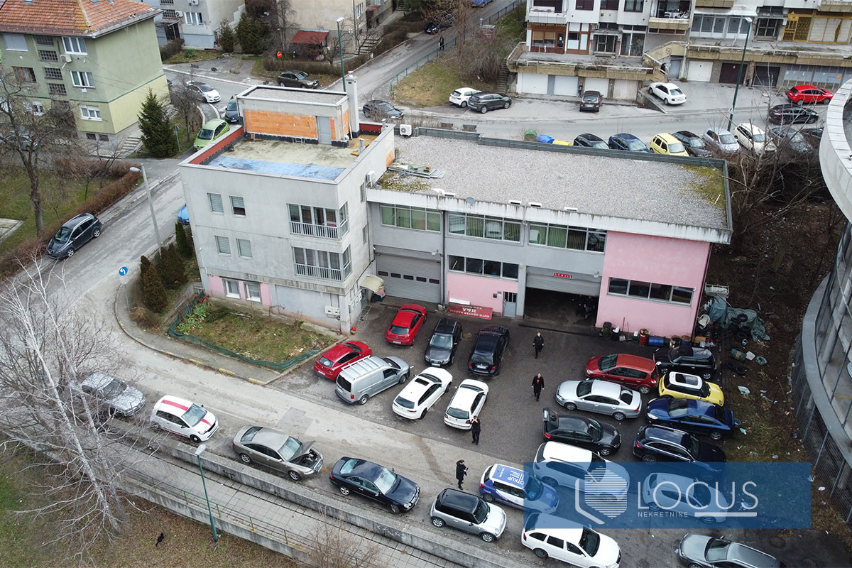LOCUS: Stambeno poslovni objekat, Koševsko brdo, Centar 2