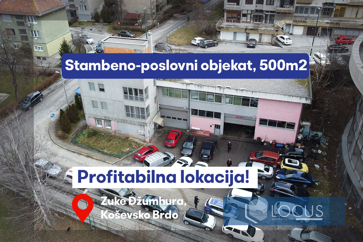 LOCUS: Stambeno poslovni objekat, Koševsko brdo, Centar