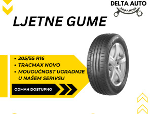 LJETNE GUME 205 55 16   TRACMAX  / Delta Auto Doo