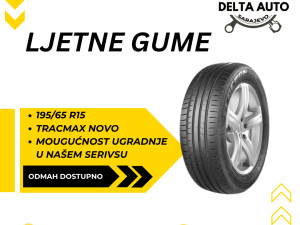 Ljetne gume 195 65 15   TRACMAX    Delta Auto Doo