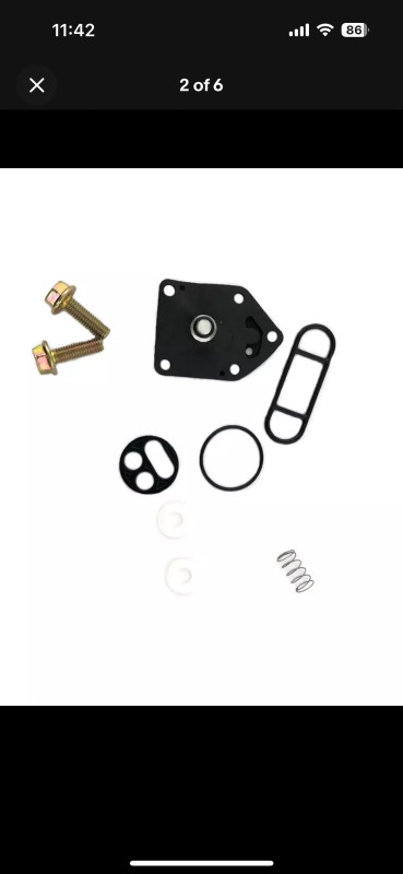 Kawasaki kle, klr, vn set za reparaciju vakum česme