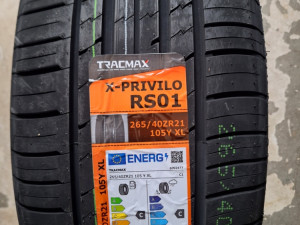 265 40 21 Tracmax ljetne gume r21