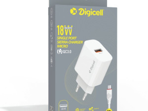 Digicell Sierra Charger Set Micro 3.0QC 18W