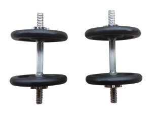 2x bučice po 10kg (4x5kg) tegova