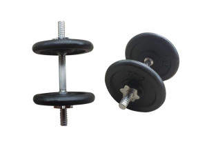 Bučica i 10kg (2x5kg) tegova