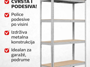 Polica metalna