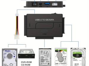 USB 3.0 NA SATA IDE CITAC HARD DISKA / DOCKING STATION