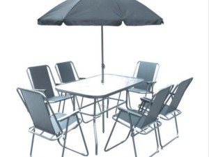 Vrtna garnitura vrtni set sa 6 stolica