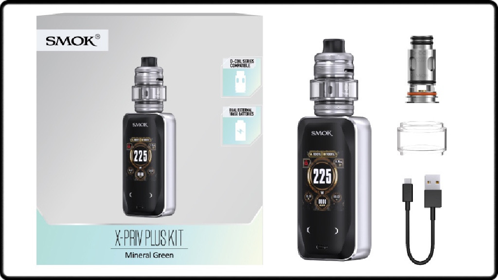 NOVO SMOK X-PRIV Plus V2 Vape Kit 225W 5.5ml Touchscreen - Elektrine  cigarete - OLX.ba