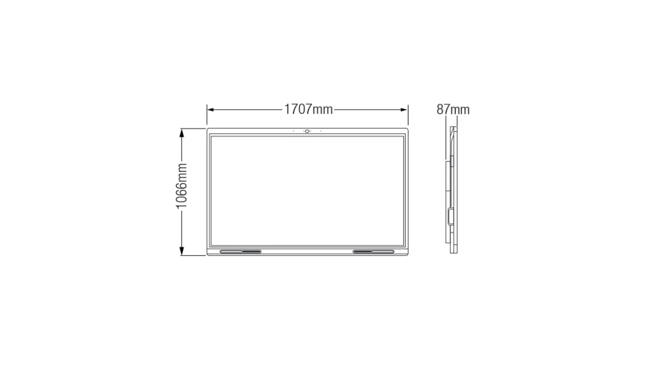 DAHUA Smart interactive whiteboard LCH75-MC410-B 75"