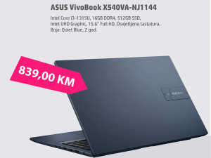 Laptop ASUS X1504VA-NJ1144 i3/16GB/512GB/2GOD.