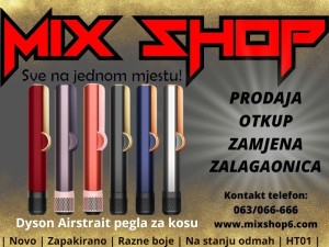 DYSON Airstrait 1600W ravnanje kose *RAZNE BOJE* HT01 fen ravna