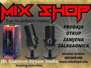 Pro JBL Quantum Stream Studio gaming podcast Rgb Usb c Mic talk