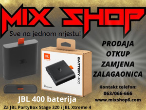 JBL 400 Prijenosna baterija PartyBox Stage 320 Xtreme 4 Battery