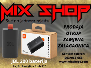 JBL 200 Prijenosna baterija PartyBox Club 120 Battery Party box