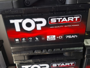 AKUMULATOR AKUMULATORI 75AH TOP START 2 GOD GARANCIJA