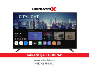 Televizor Tesla 40'' 40E645BFW Smart TV 40E645 Akcija!