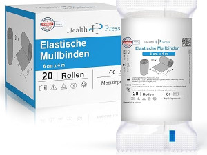 Health Press elasticni zavoji 20 rolni 10x4 cm