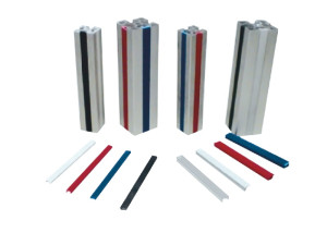 Ispuna za aluminijske / aluminijumske profile Crna