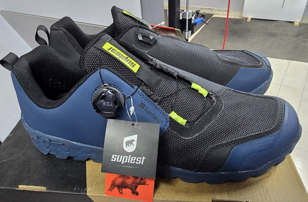 Patike za biciklo mtb sup trail traction suplest boa 40 43 47