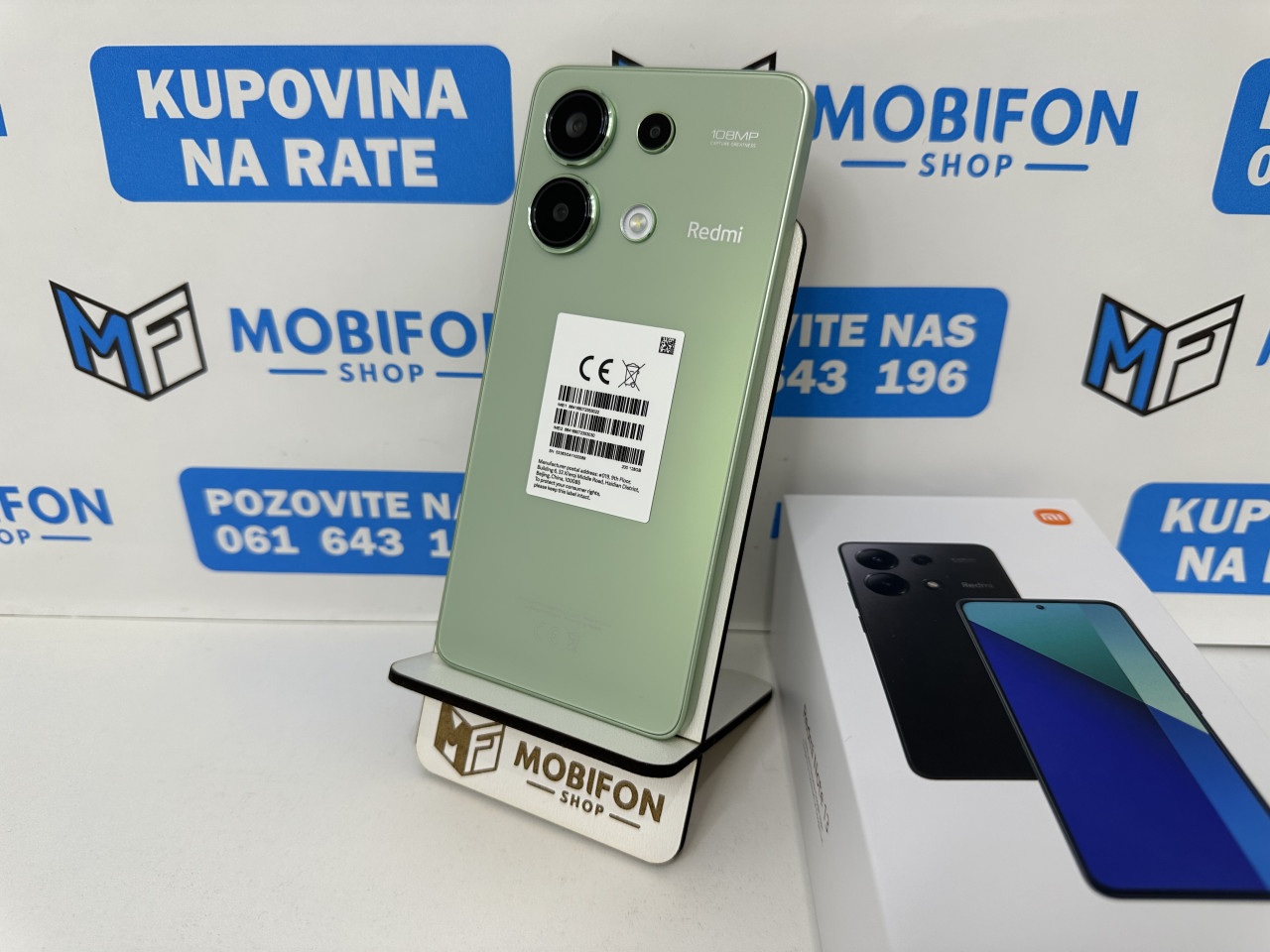 Xiaomi Redmi Note 13 8/128 GB 24 MJ GARANCIJA