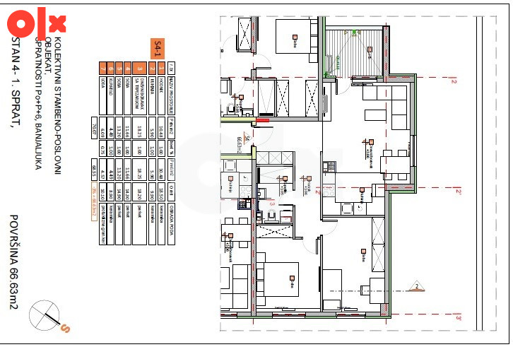 Trosoban stan 64m2 Ada Banja Luka 7