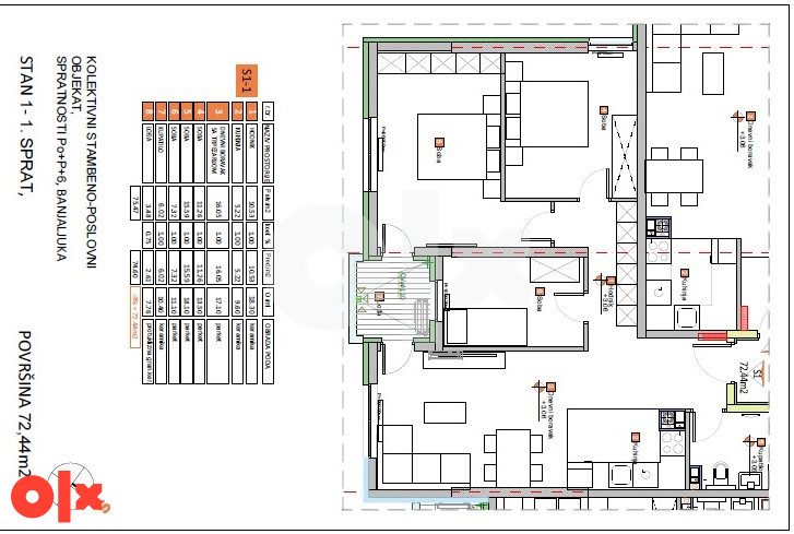 Četverosoban stan 72m2 Ada Banja Luka 7