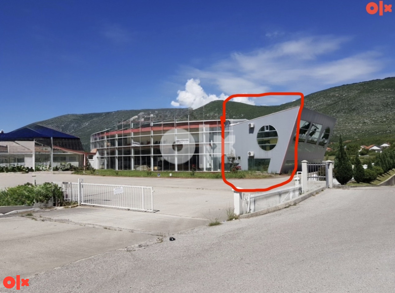 Izdajem dio poslovnog prostora Mostar Vrapcici  cca 200 kvadrata
