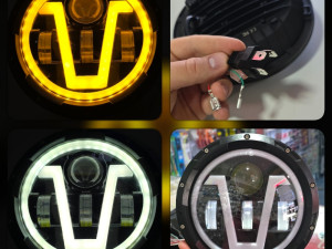 Led farovi univerzalni 18cm