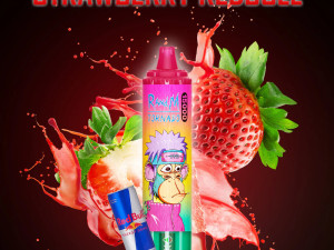 Fumot - Vape/Vejp - Strawberry Red Bull - 15k Puffs