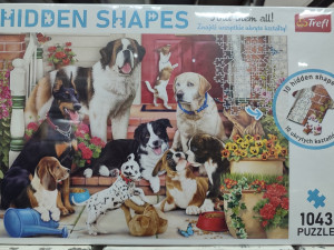 Puzzle skriveni oblici Trefl