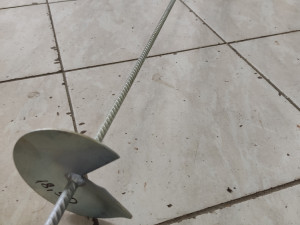 BUŠAČ RUPA U ZEMLJI 95CM FI 120MM SVRDLO ZA RUPE