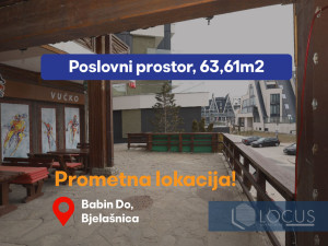 LOCUS prodaje: Poslovni prostor, Babin Do, Trnovo
