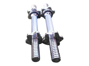 2 hromirane šipke za bučice 25mm