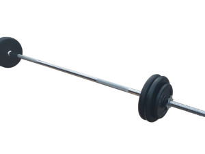 Ravna šipka 168cm i 25kg tegova