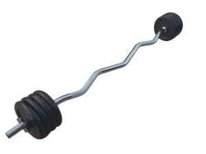 Z šipka i 20kg tegova