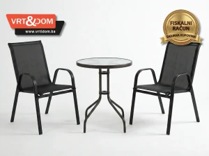 Balkonski set / Vrtna garnitura STO fi 60 + 2 STOLICE