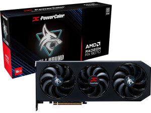 POWERCOLOR RX9070 16G-L/OC RX 9070 16GB GDDR6 Hellhound