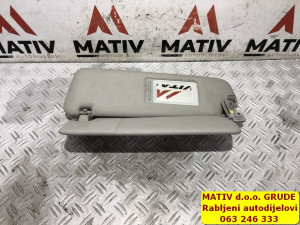 Suncobran LIJEVI DESNI VW Touareg 7P 2012